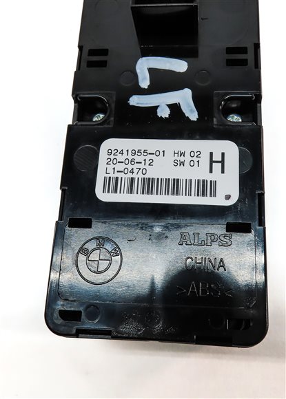 Thumbnail 6: 10-19 BMW 528i 535i 550i 650i M5 M6 X3 (F10 F12 F25) DRIVER P-FOLD WINDOW SWITCH