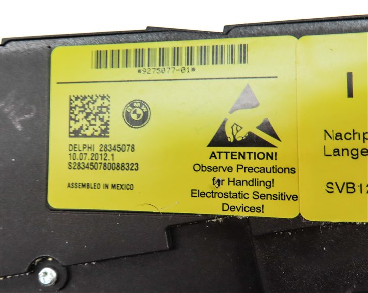 Thumbnail 5: 2013 BMW 535I (F10) FRONT LEFT DRIVER SEAT POSITION ADJUST SWITCH w/ LUMBAR