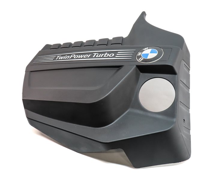 Thumbnail 2: 11-18 BMW 535i 640i 740i X3 X5 X6 (F10 F07 F01) 3.0L TURBO N55 ENGINE COVER TRIM