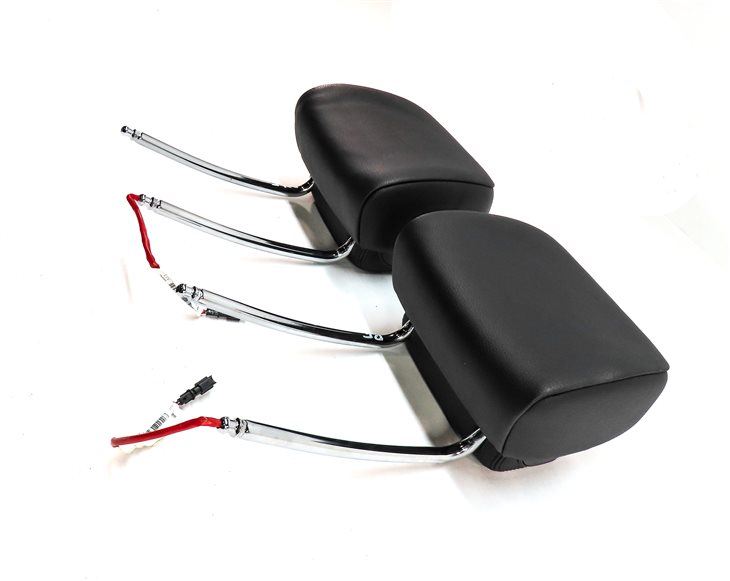 Thumbnail 3: 2011-2013 BMW 5 SERIES GT (F07 F10) FRONT LEFT & RIGHT SEAT HEADREST SET (BLACK)