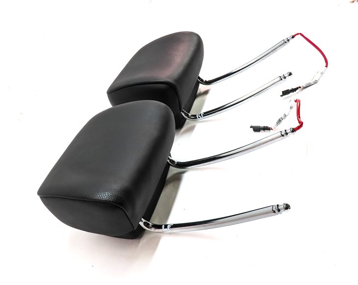 Thumbnail 4: 2011-2013 BMW 5 SERIES GT (F07 F10) FRONT LEFT & RIGHT SEAT HEADREST SET (BLACK)