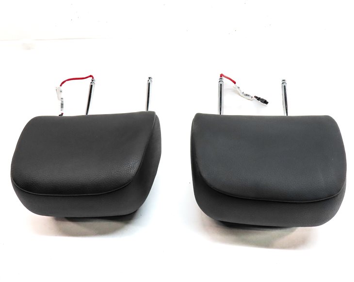 Thumbnail 5: 2011-2013 BMW 5 SERIES GT (F07 F10) FRONT LEFT & RIGHT SEAT HEADREST SET (BLACK)