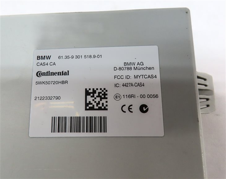 Thumbnail 5: 10-19 BMW 528i 535i 550i 650i 740i 750i X3 X4 CAS4 COMFORT ACCESS CONTROL MODULE