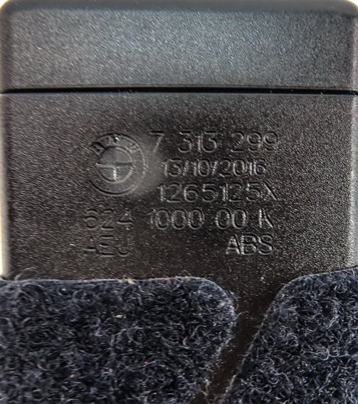 Thumbnail 6: 2014-2018 MINI COOPER / BMW X1 (F48) FRONT SEATBELT BUCKLE RECIEVER (FITS L & R)