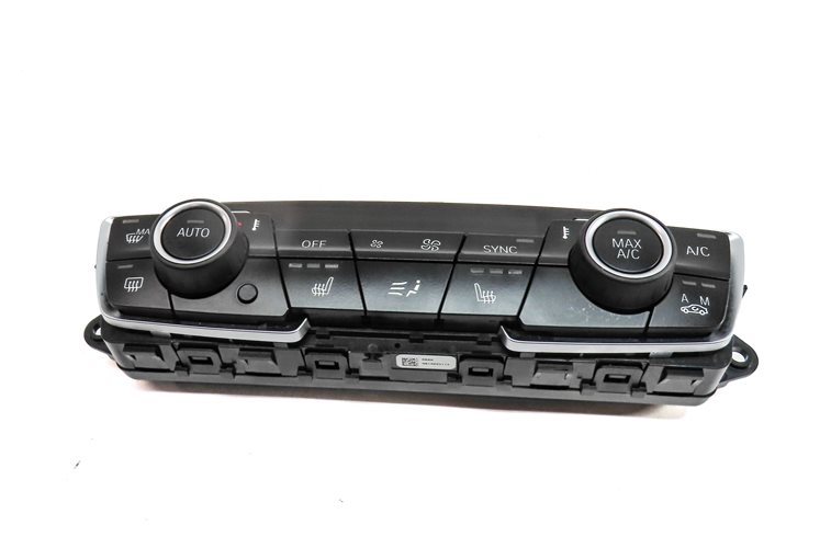 Thumbnail 3: 2016-2020 BMW X1 X2 (F39 F48) FRONT HEATER A/C TEMPERATURE CLIMATE CONTROL PANEL