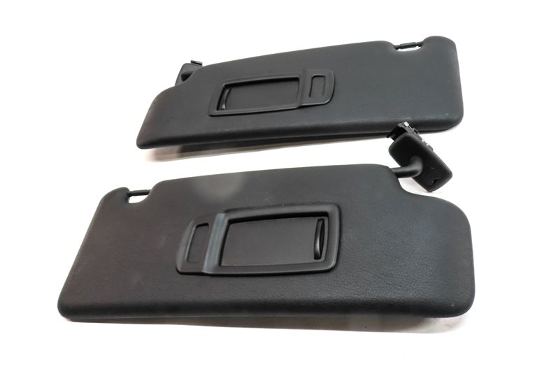 Thumbnail 2: 2016-2021 BMW X1 (F48) FRONT LEFT & RIGHT SUNVISOR VISOR SHADE SET (Black)