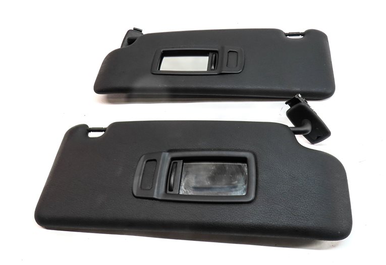 Thumbnail 5: 2016-2021 BMW X1 (F48) FRONT LEFT & RIGHT SUNVISOR VISOR SHADE SET (Black)