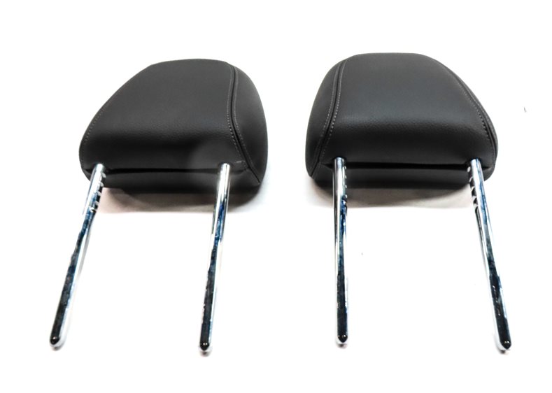 Thumbnail 8: 16-23 BMW X1 X2 F48 F39 FRONT LEFT RIGHT STANDARD SEAT HEADREST (BLACK LEATHER)