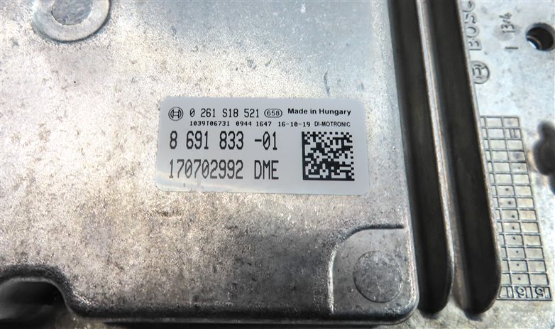 Thumbnail 13: 2016-2018 BMW X1 X2 (F39 F48) MINI COOPER CLUBMAN 2.0L DME BCM MODULE KEY SET