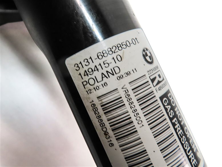 Thumbnail 8: 16-19 BMW X1 (F48) FRONT LEFT & RIGHT STANDARD SUSPENSION SHOCK STRUT SET