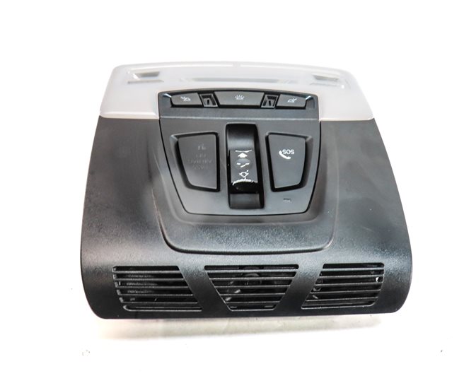 Thumbnail 3: 2017 BMW X1 (F48) FRONT INTERIOR OVERHEAD DOME MAP READING LIGHT LAMP (Black)