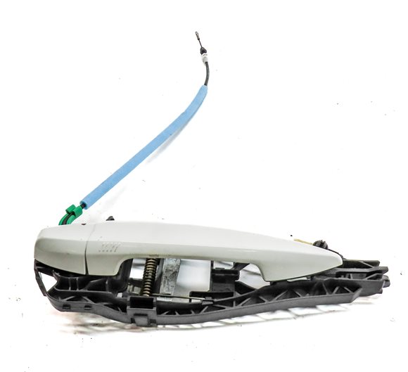 Thumbnail 3: 14-21 BMW X1 X2 X5 X6 (F15 F16 F39 F48) FRONT LEFT COMFORT DOOR HANDLE (White)