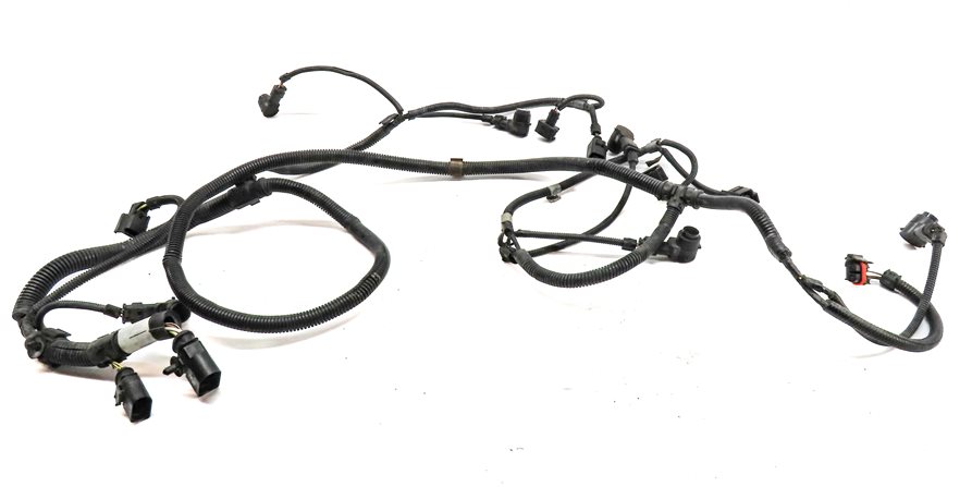 Thumbnail 2: 08 PORSCHE CAYENNE 957 FRONT PARK ASSIST PDC DISTANCE CONTROL WIRE SENSOR SET/6