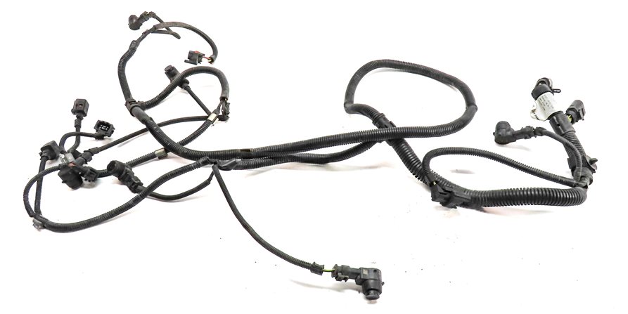 Thumbnail 3: 08 PORSCHE CAYENNE 957 FRONT PARK ASSIST PDC DISTANCE CONTROL WIRE SENSOR SET/6