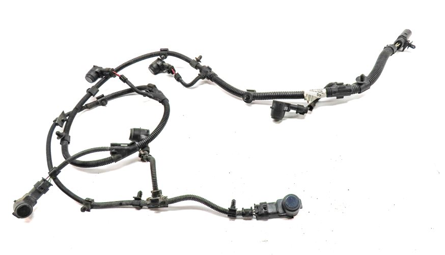 Thumbnail 2: 08 PORSCHE CAYENNE 957 REAR PARK ASSIST PDC DISTANCE CONTROL WIRE SENSOR SET/6