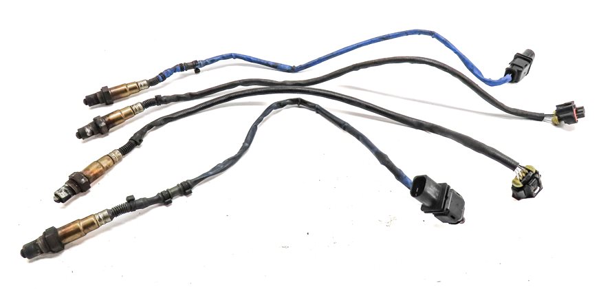 Thumbnail 2: 2008 PORSCHE CAYENNE 957 4.8L TURBO M48.51 ENGINE OXYGEN O2 LAMBDA SENSOR SET/4