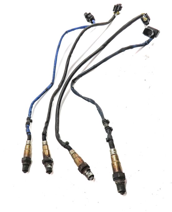 Thumbnail 3: 2008 PORSCHE CAYENNE 957 4.8L TURBO M48.51 ENGINE OXYGEN O2 LAMBDA SENSOR SET/4