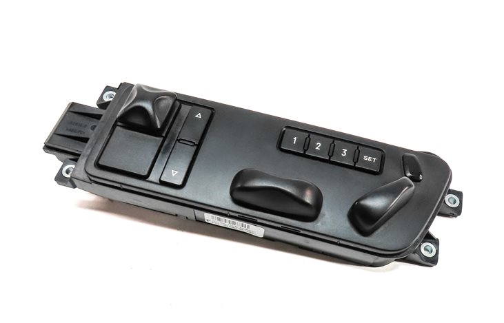 Thumbnail 1: 08 PORSCHE CAYENNE (957) LEFT DRIVER MEMORY SEAT POSITION ADJUST SWITCH w/LUMBAR