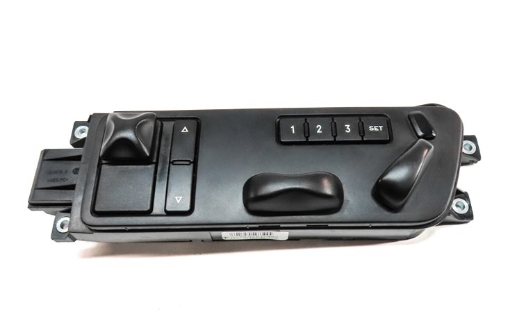 Thumbnail 2: 08 PORSCHE CAYENNE (957) LEFT DRIVER MEMORY SEAT POSITION ADJUST SWITCH w/LUMBAR