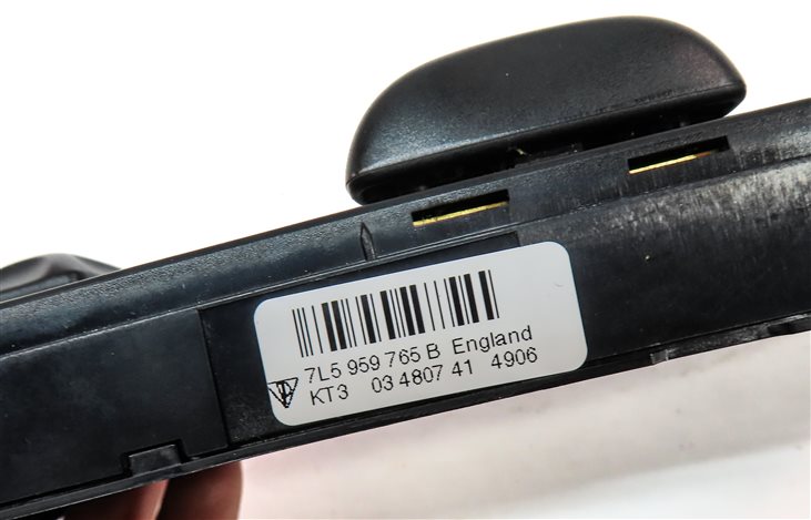 Thumbnail 6: 08 PORSCHE CAYENNE (957) LEFT DRIVER MEMORY SEAT POSITION ADJUST SWITCH w/LUMBAR