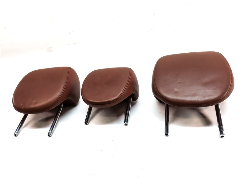 Thumbnail 2: 2008 PORSCHE CAYENNE (957) REAR LEFT CENTER RIGHT SEAT HEADREST SET/3 (Chestnut)