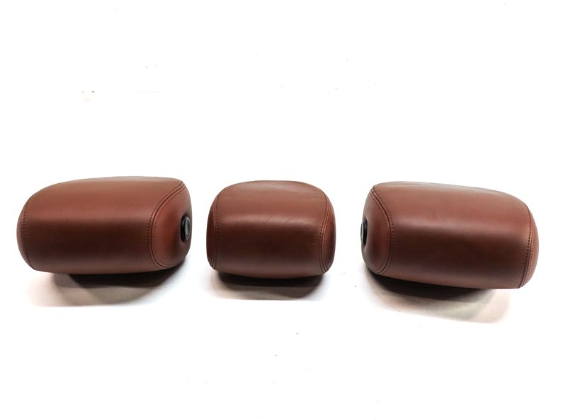Thumbnail 6: 2008 PORSCHE CAYENNE (957) REAR LEFT CENTER RIGHT SEAT HEADREST SET/3 (Chestnut)