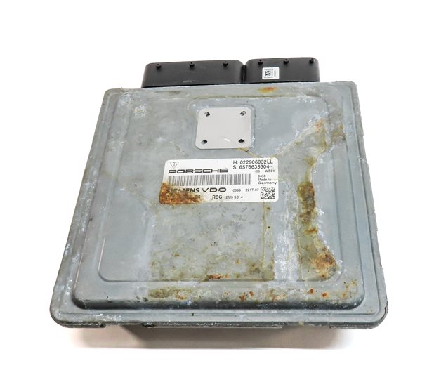 Thumbnail 5: 08 CAYENNE (957) 4.8L M48 TURBO V8 ENGINE ECM IMMOBILIZER KESSY MODULE KEY SET
