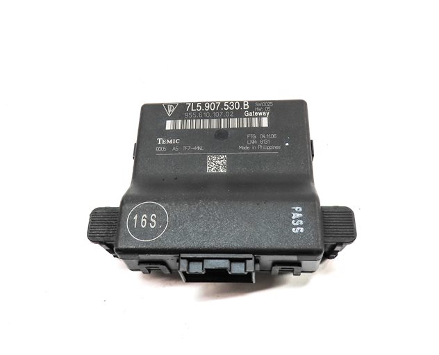 Thumbnail 9: 08 CAYENNE (957) 4.8L M48 TURBO V8 ENGINE ECM IMMOBILIZER KESSY MODULE KEY SET