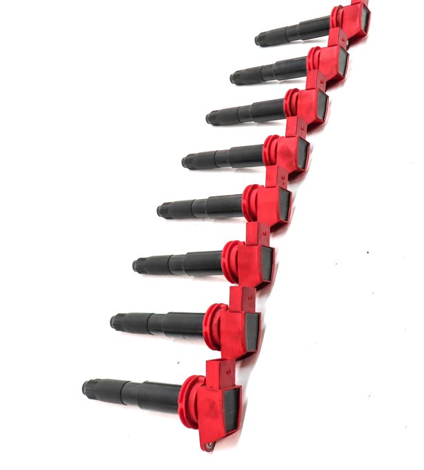Thumbnail 4: 2008-2010 PORSCHE CAYENNE (957) 4.8L V8 ENGINE IGNITION COIL IGNITER SET-8