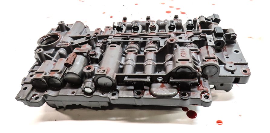 Thumbnail 10: 2008-2009 PORSCHE CAYENNE (957) 4.8L TURBO 09D AUTOMATIC TRANSMISSION VALVE BODY