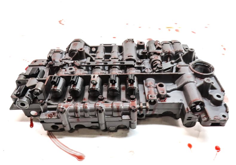 Thumbnail 11: 2008-2009 PORSCHE CAYENNE (957) 4.8L TURBO 09D AUTOMATIC TRANSMISSION VALVE BODY