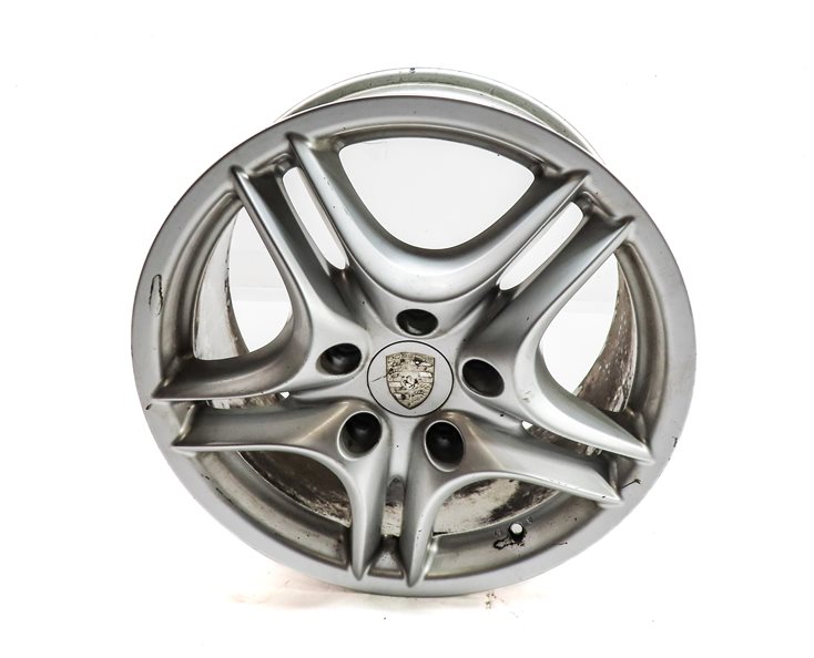2008 PORSCHE CAYENNE (957) 18X8 INCH 5 DOUBLE SPOKE ALLOY WHEEL RIM