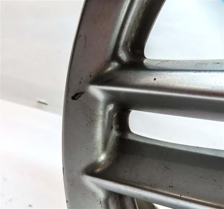 Thumbnail 8: 2008 PORSCHE CAYENNE (957) 18X8 INCH 5 DOUBLE SPOKE ALLOY WHEEL RIM