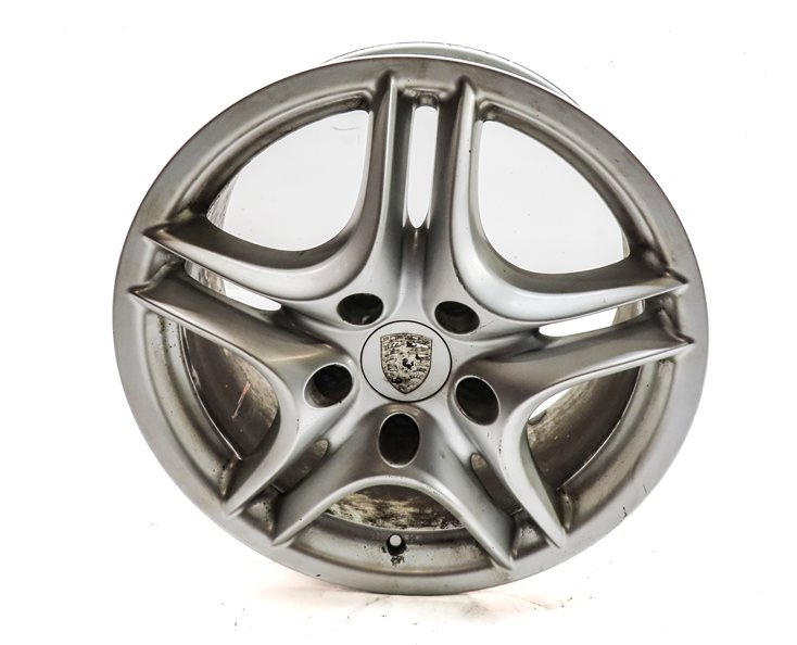2008 PORSCHE CAYENNE (957) 18X8 INCH 5 DOUBLE SPOKE ALLOY WHEEL RIM