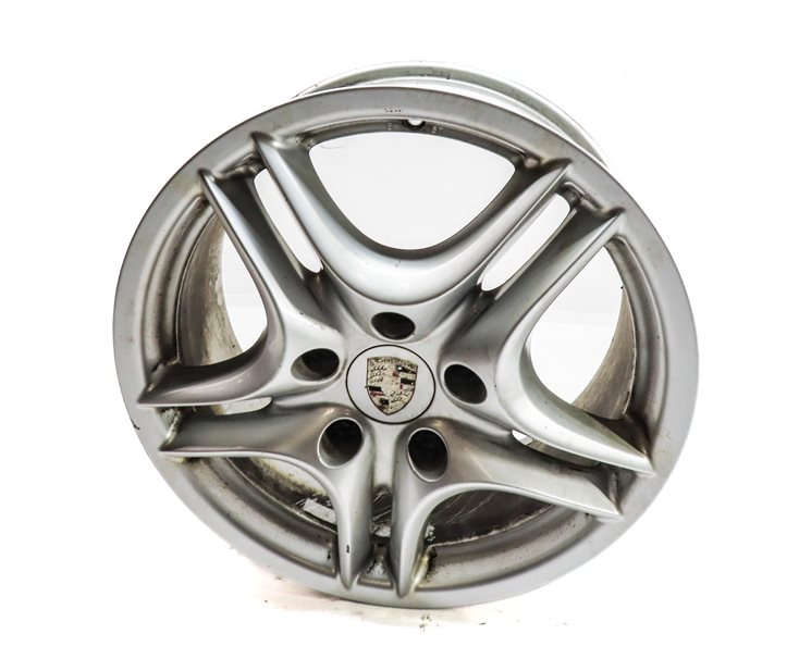 2008 PORSCHE CAYENNE (957) 18X8 INCH 5 DOUBLE SPOKE ALLOY WHEEL RIM