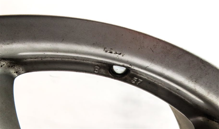 Thumbnail 5: 2008 PORSCHE CAYENNE (957) 18X8 INCH 5 DOUBLE SPOKE ALLOY WHEEL RIM