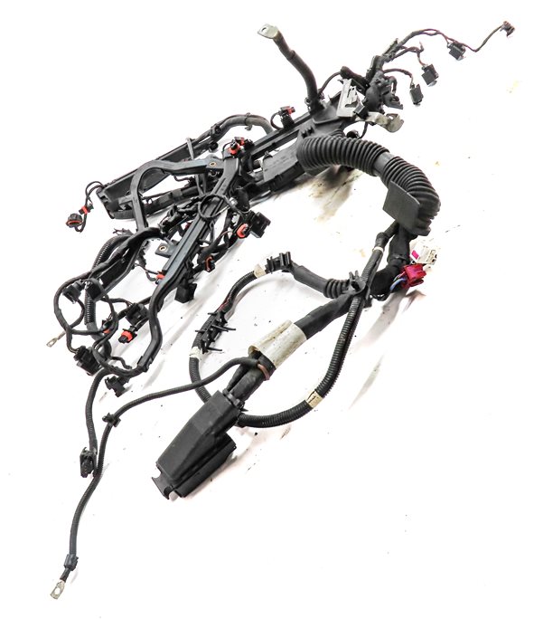 Thumbnail 3: 2008 PORSCHE CAYENNE (957) 4.8L TURBO (M48.51) ENGINE MOTOR WIRE WIRING HARNESS