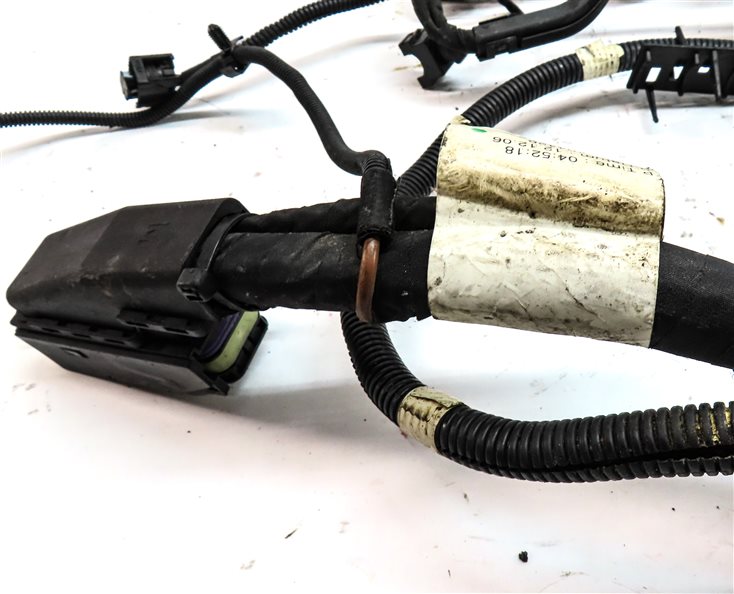 Thumbnail 4: 2008 PORSCHE CAYENNE (957) 4.8L TURBO (M48.51) ENGINE MOTOR WIRE WIRING HARNESS