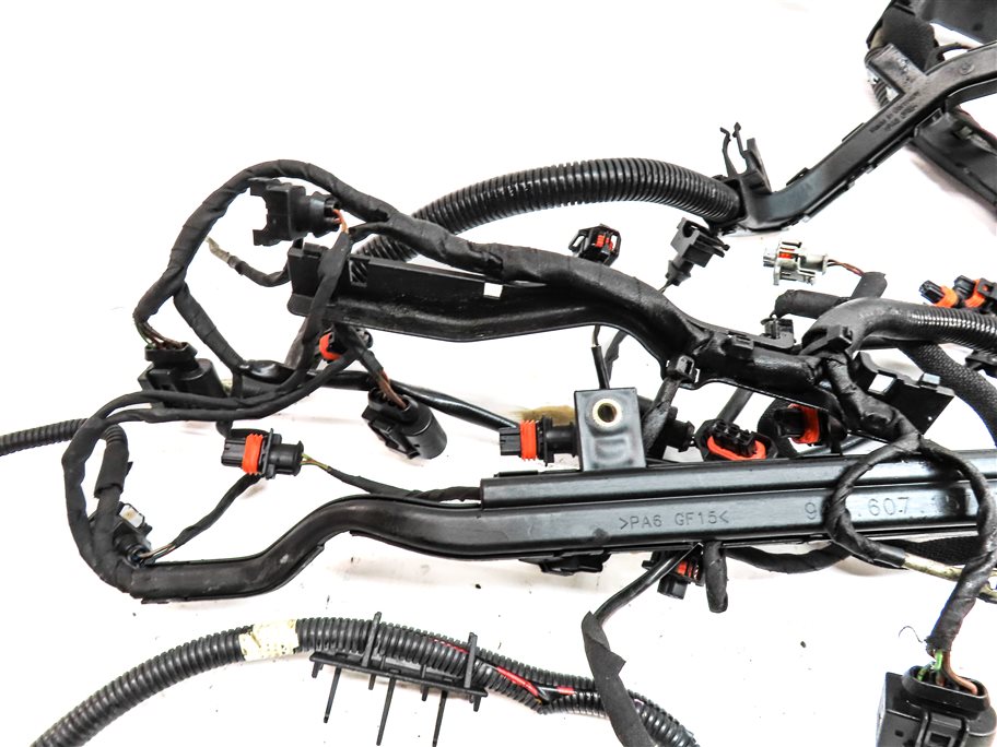 Thumbnail 5: 2008 PORSCHE CAYENNE (957) 4.8L TURBO (M48.51) ENGINE MOTOR WIRE WIRING HARNESS