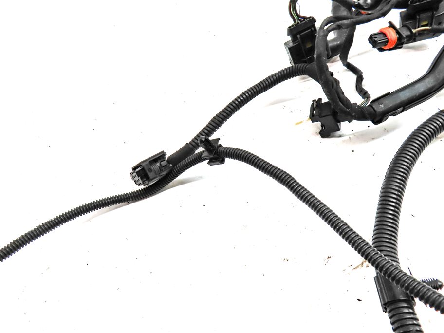 Thumbnail 6: 2008 PORSCHE CAYENNE (957) 4.8L TURBO (M48.51) ENGINE MOTOR WIRE WIRING HARNESS