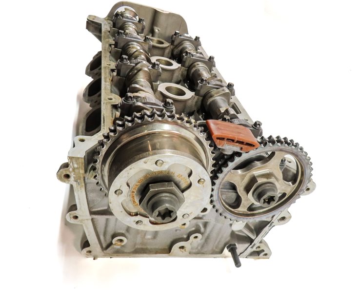 Thumbnail 3: 2008-2010 PORSCHE CAYENNE (957) 4.8L TWIN TURBO ENGINE LEFT CYLINDER HEAD