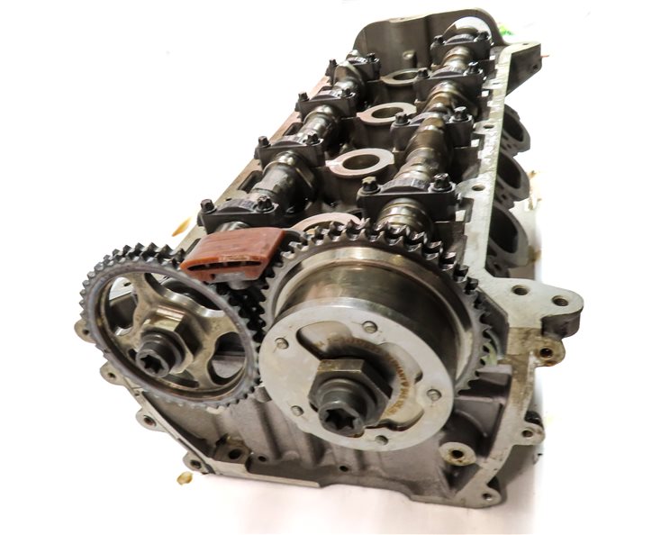 Thumbnail 4: 2008-2010 PORSCHE CAYENNE (957) 4.8L TWIN TURBO ENGINE RIGHT CYLINDER HEAD