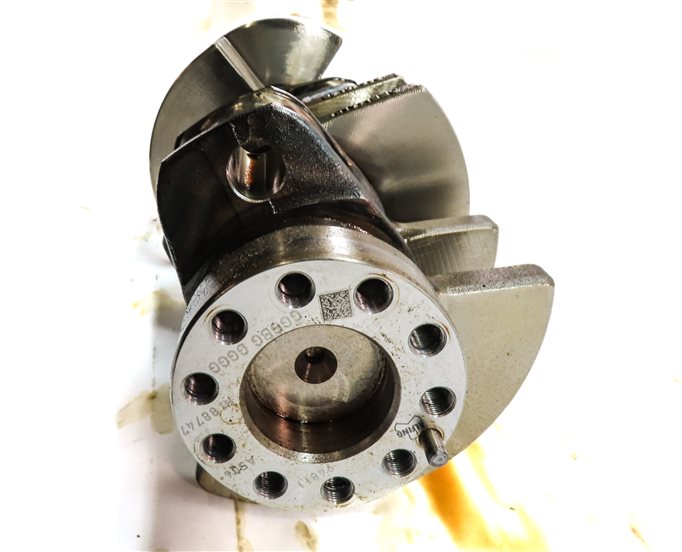 Thumbnail 4: 2008 PORSCHE CAYENNE 957 4.8L TURBO M48.51 ENGINE MOTOR CRANK SHAFT CRANKSHAFT