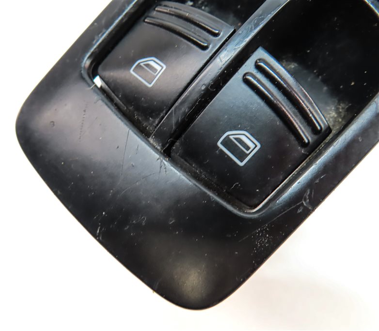Thumbnail 7: 03-10 PORSCHE CAYENNE 955 957 LEFT FRONT DRIVER DOOR WINDOW SWITCH (BLACK)