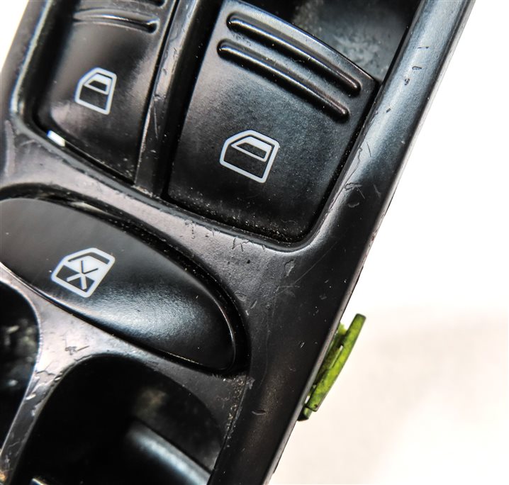 Thumbnail 8: 03-10 PORSCHE CAYENNE 955 957 LEFT FRONT DRIVER DOOR WINDOW SWITCH (BLACK)