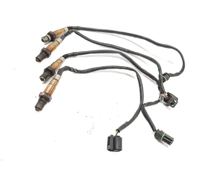 2015 BMW 750LI (F01) 4.4L (N63) ENGINE OXYGEN O2 LAMBDA PROBE WIRE SENSOR SET/4
