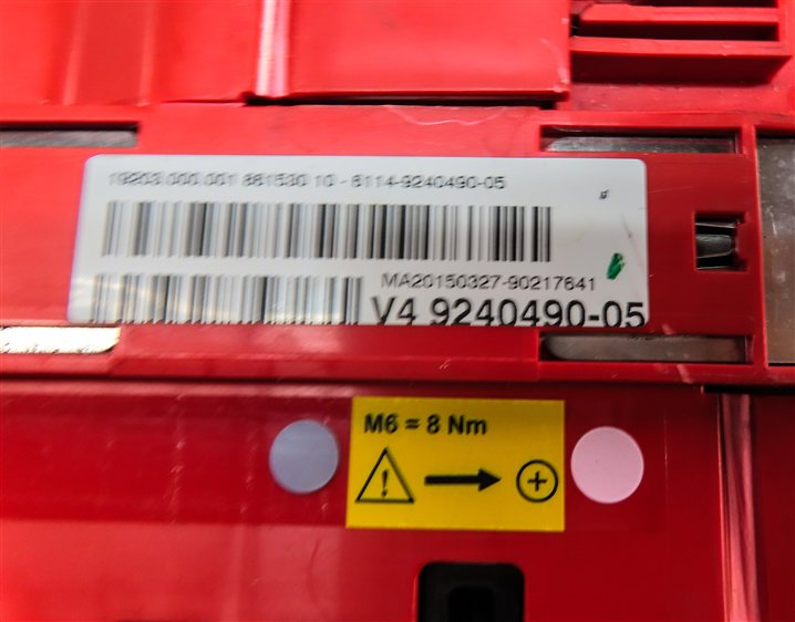 Thumbnail 4: 2015 BMW 750LI (F01) 4.4L (N63) ENGINE BATTERY POSITIVE POWER DISTRIBUTION PLATE
