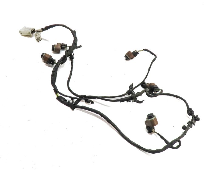 15 BMW 750LI F01 FRONT PARK ASSIST PDC DISTANCE CONTROL WIRE SENSOR SET/5(Black)