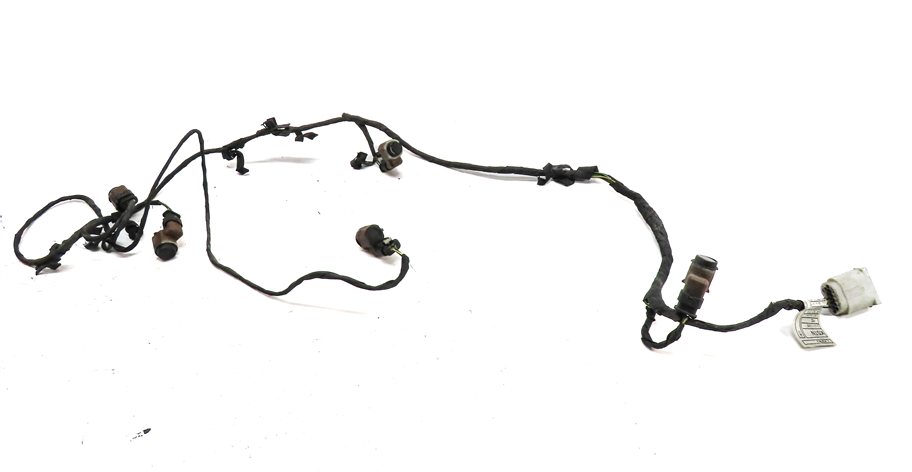 Thumbnail 3: 15 BMW 750LI F01 FRONT PARK ASSIST PDC DISTANCE CONTROL WIRE SENSOR SET/5(Black)