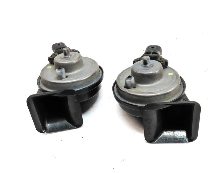 Thumbnail 4: 2009-2017 BMW 6 7 SERIES (F01 F06) HIGH & LOW TONE SAFETY HORN SET 2